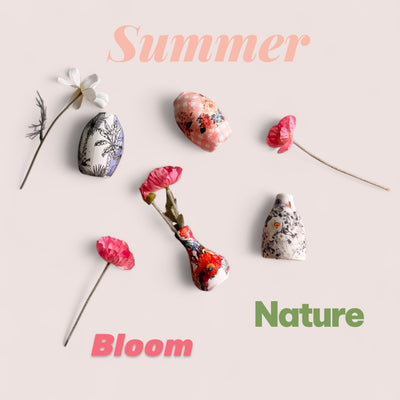 Summer theme mini Vase Painting Kit