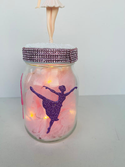 Ballerina Light Jar