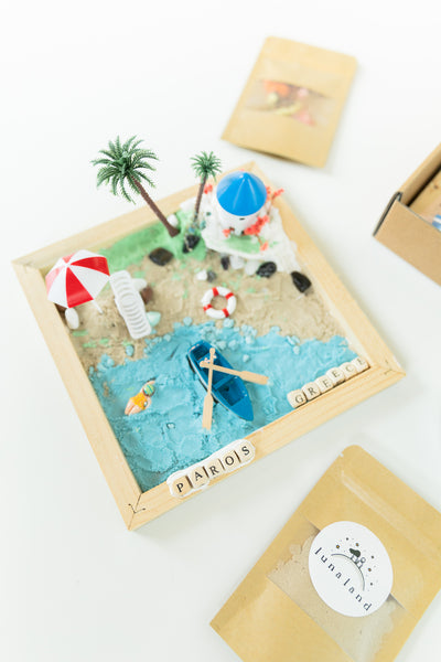 DREAM TRAVEL DESTINATION - HOLIDAY ISLAND 3D DIY KIT