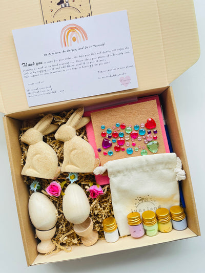 Easter bunny & eggs painting kit