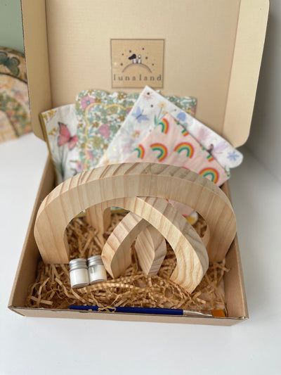 Fairy Themed Wooden Rainbow Creation Kit